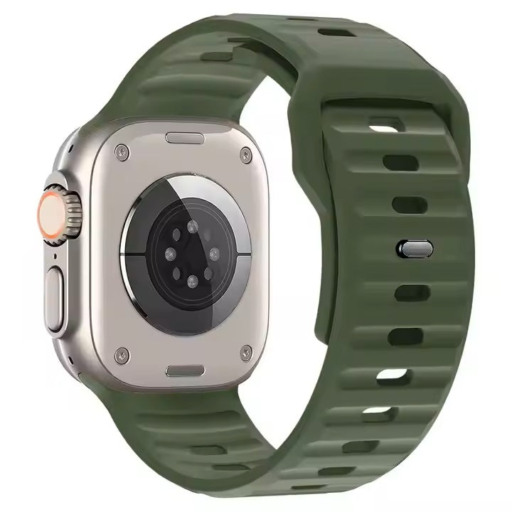 Waterproof Sport Strap for Apple Watch 38 | 40 | 41 | 42mm S10 38 | 40 | 41 | 42mm S10 green Straps & Bands