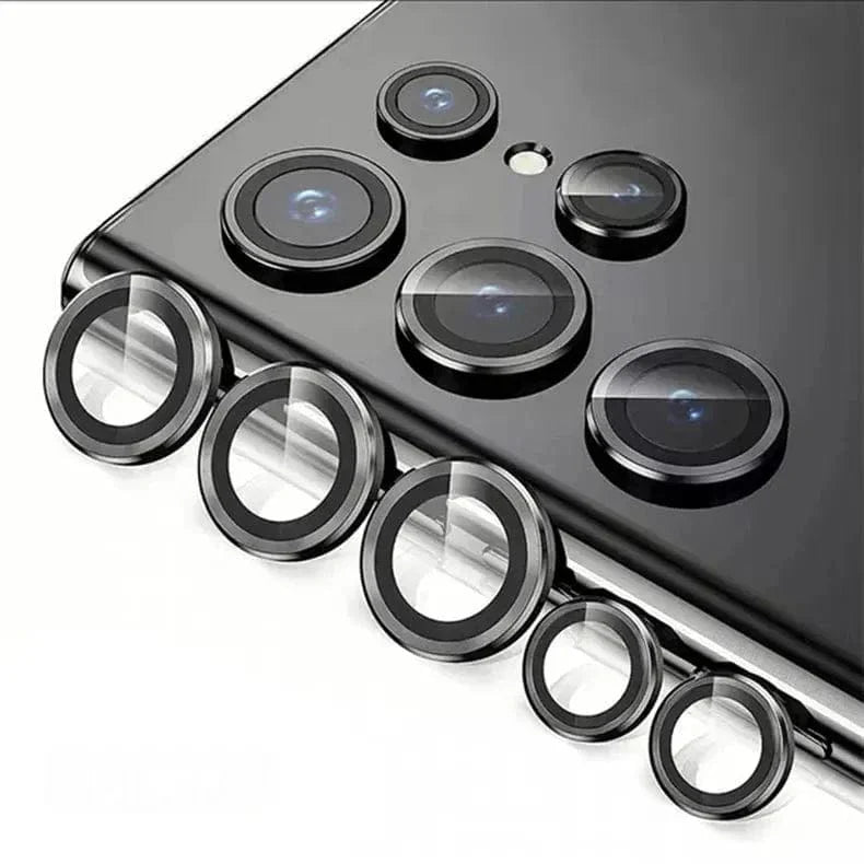 Camera Lens Protector Aluminum Alloy Ring for Samsung S23 Ultra Samsung S23 Ultra black