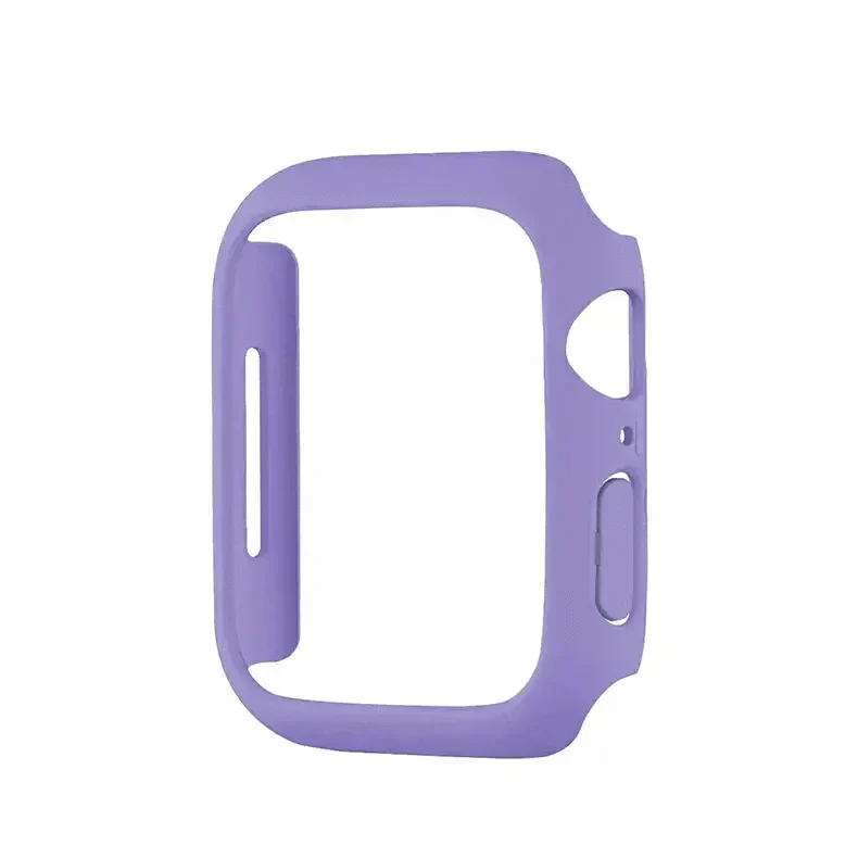 Matte Hard 360 Degree Body Bumper for Apple Watch 42mm 42mm lavender Cases & Covers