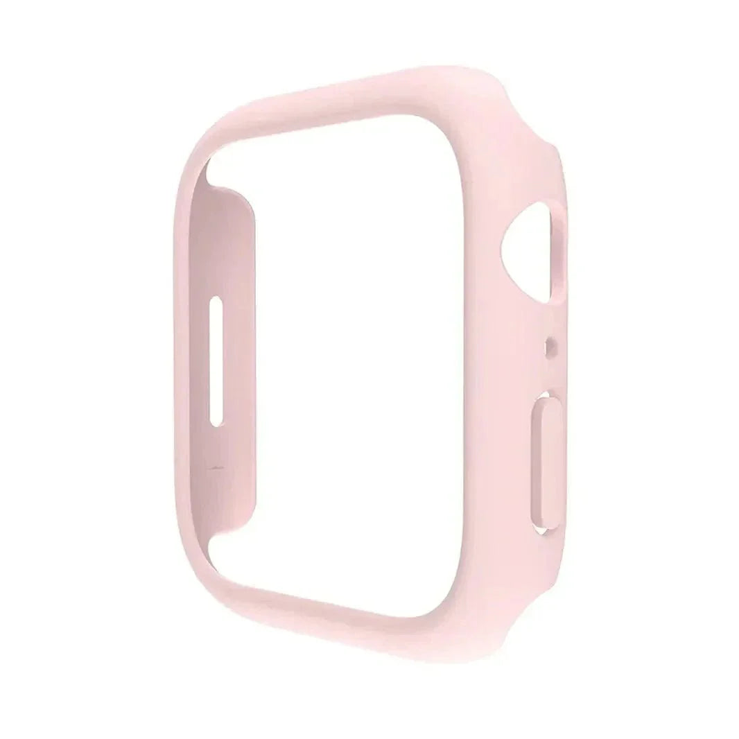 Matte Hard 360 Degree Body Bumper for Apple Watch 42mm 42mm sand-pink Cases & Covers