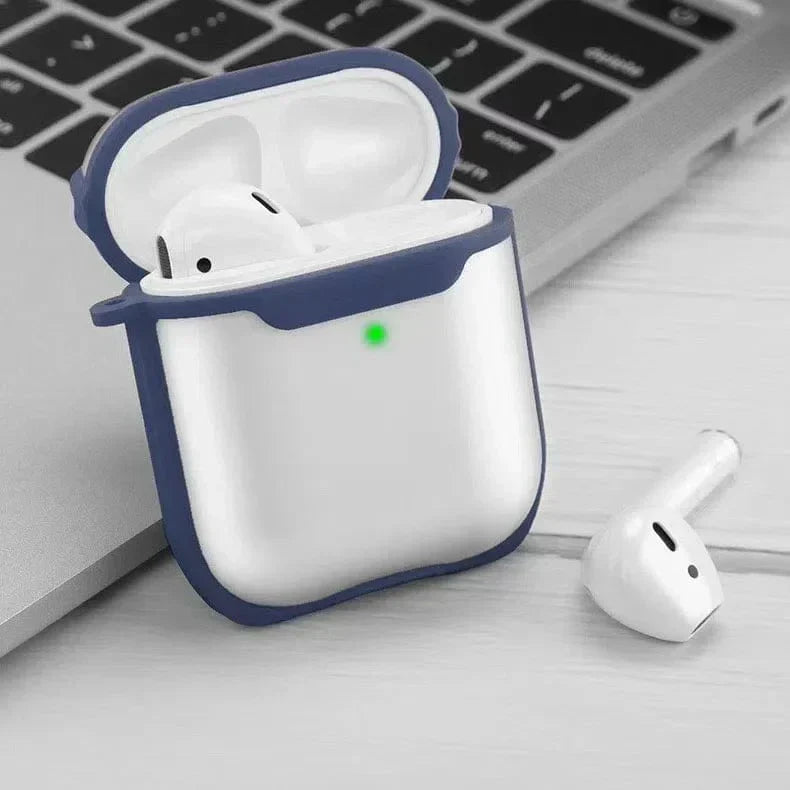 Eggshell Transparent Cover for Airpods 1 | 2 Airpods 1 | 2 blue Cases & Covers