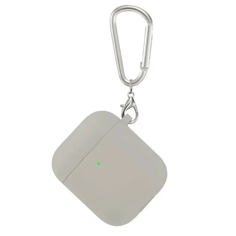 Liquid Silicone front LED visible Cover for Airpods 1 | 2 Airpods 1 | 2 oxide-white Cases & Covers
