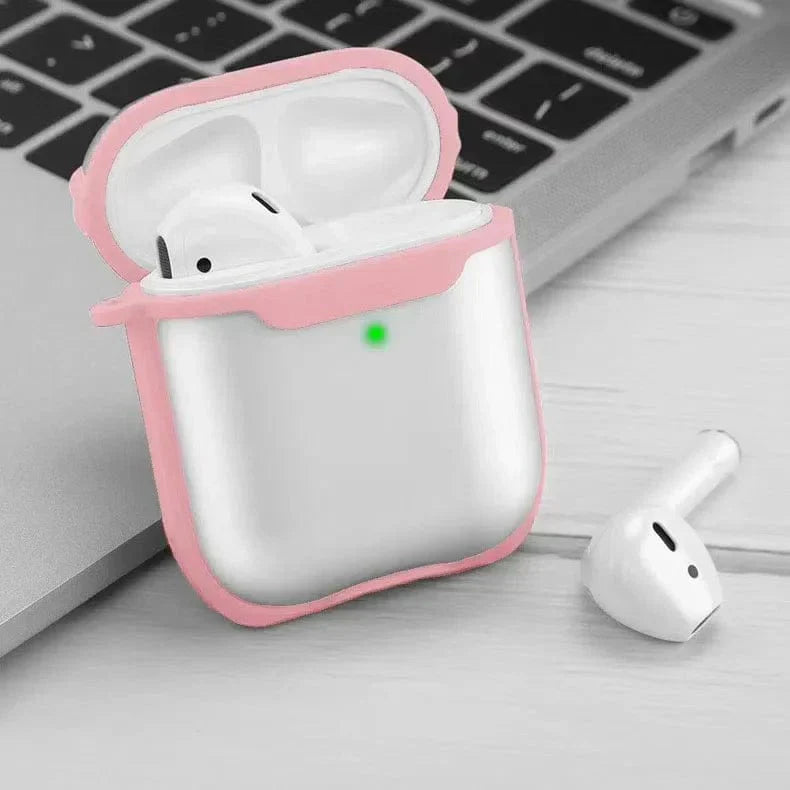 Eggshell Transparent Cover for Airpods 1 | 2 Airpods 1 | 2 pink Cases & Covers