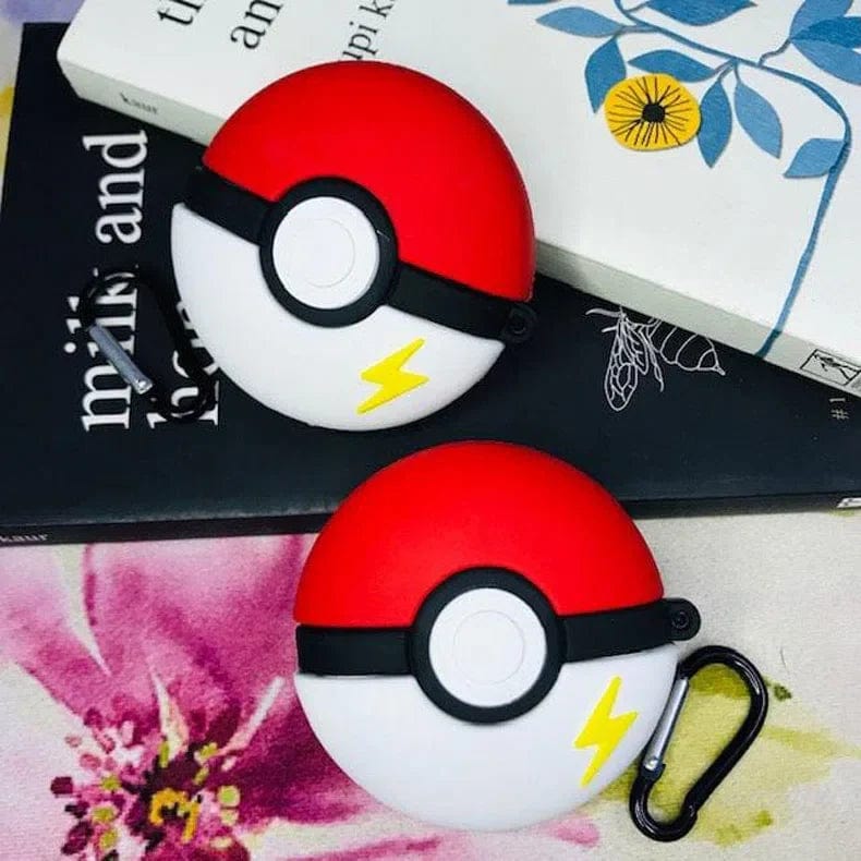 Silicone 3D Cartoon Cover for Airpods Pro Airpods Pro Pokemon Ball Cases & Covers