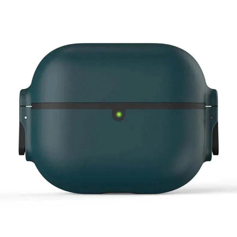 PC Silicone coated Side Lock Cover for Airpods Pro | Pro 2 Airpods Pro | Pro 2 green