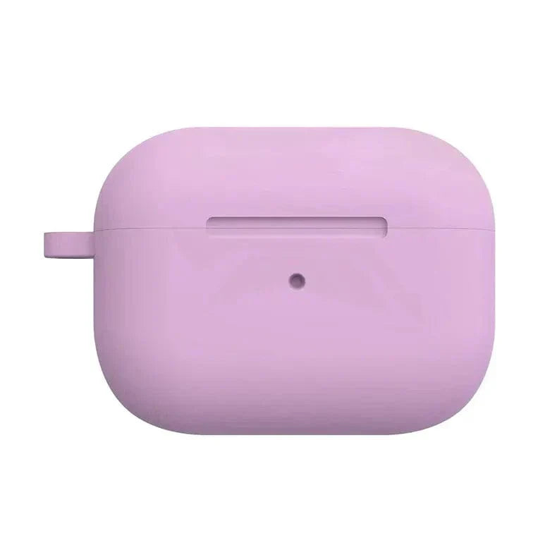Liquid Silicone front LED visible Cover for Airpods Pro | Pro 2 Airpods Pro | Pro 2 lavender Cases & Covers