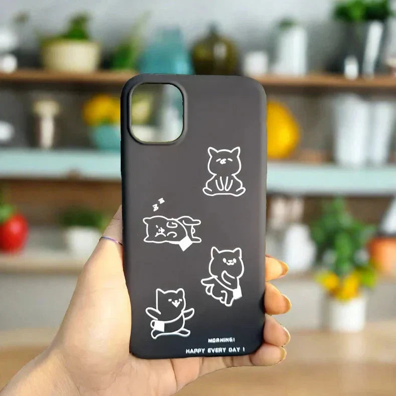 4 Cut Soft Touch Coating Matte Hard Case for iPhone 14 Pro Cases & Covers