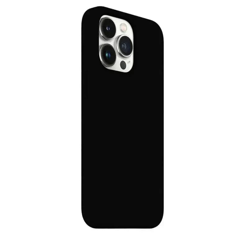 Liquid Silicone inner microfiber Case for iPhone 13 Pro Max iPhone 13 Pro Max black Cases & Covers