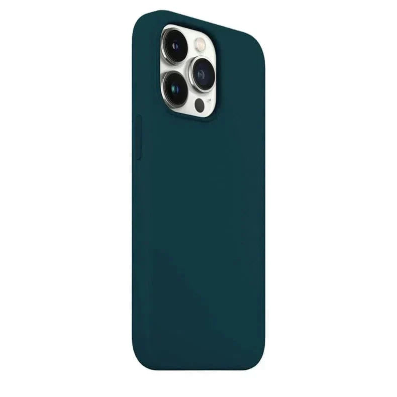 Liquid Silicone inner microfiber Case for iPhone 13 Pro Max iPhone 13 Pro Max blue-cobalt Cases & Covers