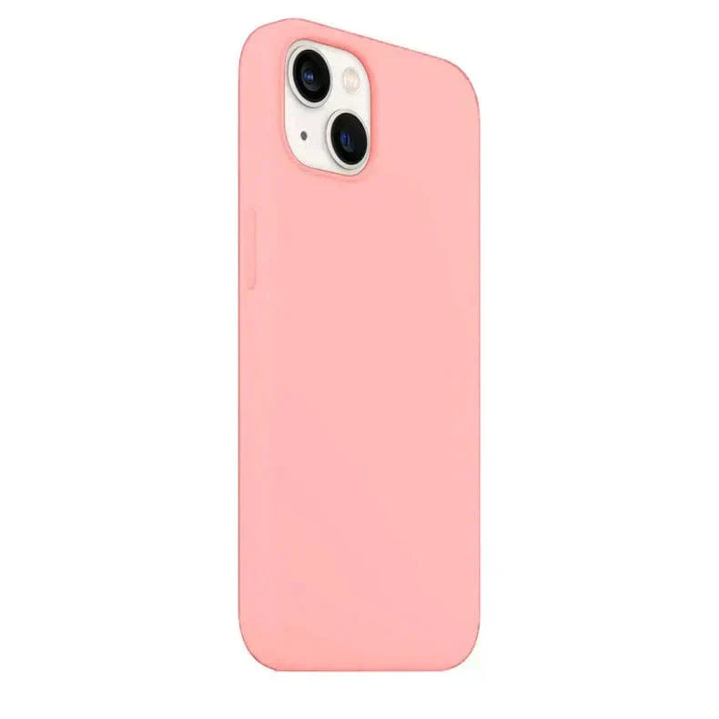 Liquid Silicone inner microfiber Case for iPhone 13 Pro Max iPhone 13 Pro Max cherry-blossom-pink Cases & Covers