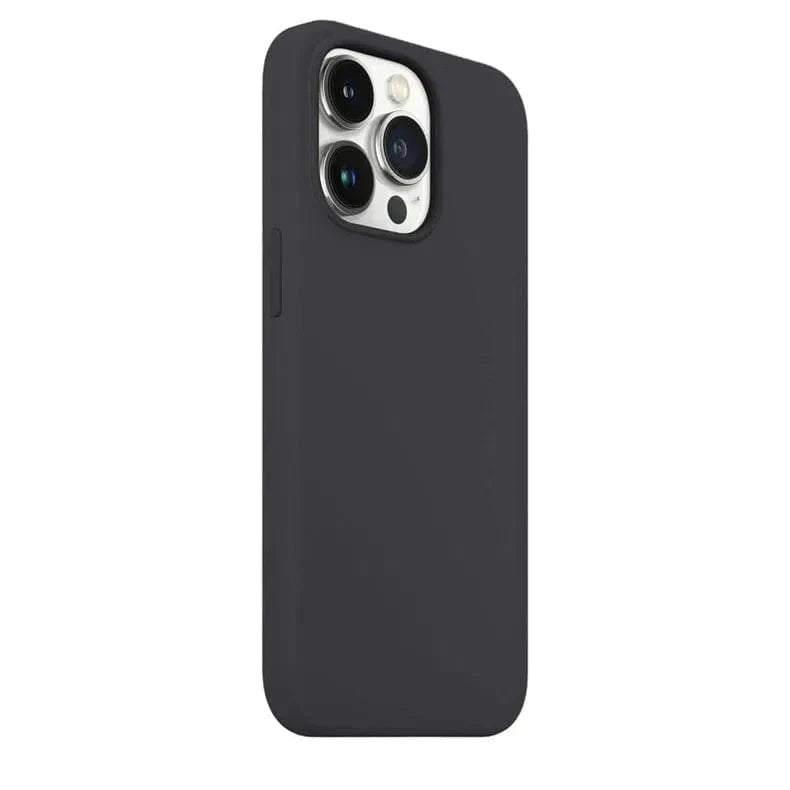 Liquid Silicone inner microfiber Case for iPhone 13 Pro Max iPhone 13 Pro Max dark-grey Cases & Covers