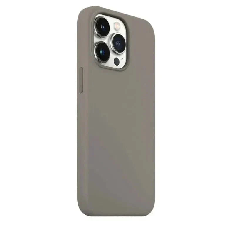 Liquid Silicone inner microfiber Case for iPhone 13 Pro Max iPhone 13 Pro Max grey Cases & Covers