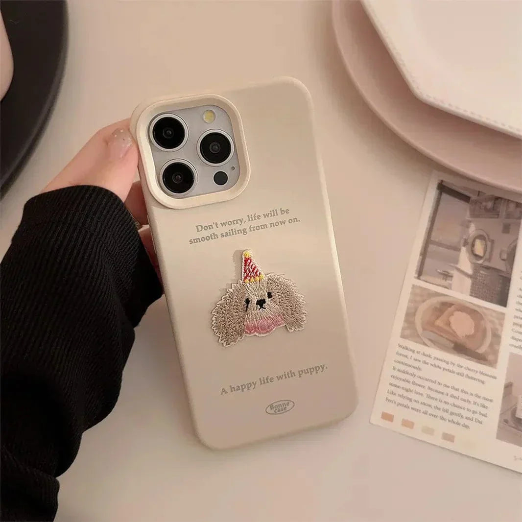 Cute 3D Patterns Silicone TPU Case for iPhone 12 Cases & Covers
