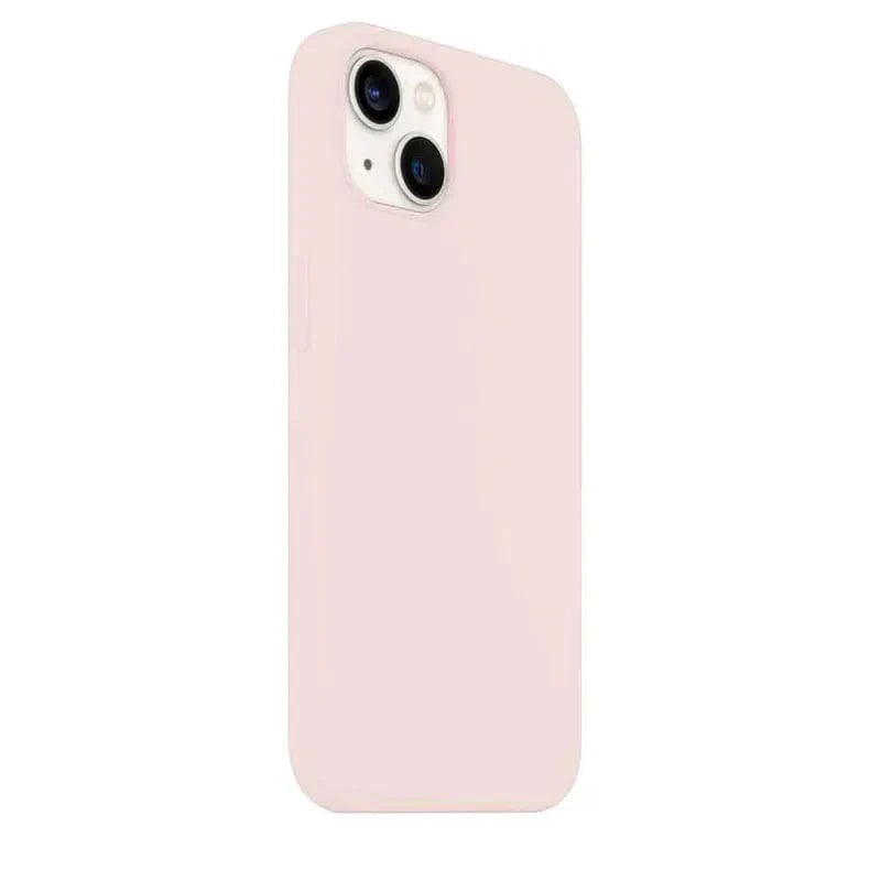Liquid Silicone inner microfiber Case for iPhone 13 Pro Max iPhone 13 Pro Max light-pink Cases & Covers