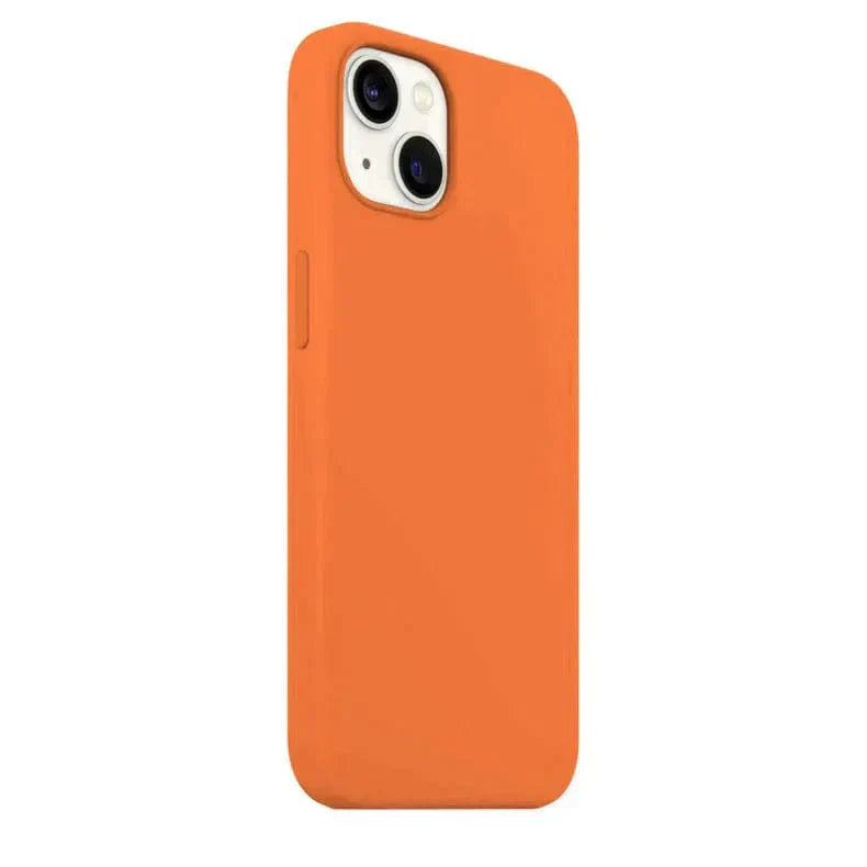 Liquid Silicone inner microfiber Case for iPhone 13 Pro Max iPhone 13 Pro Max orange Cases & Covers