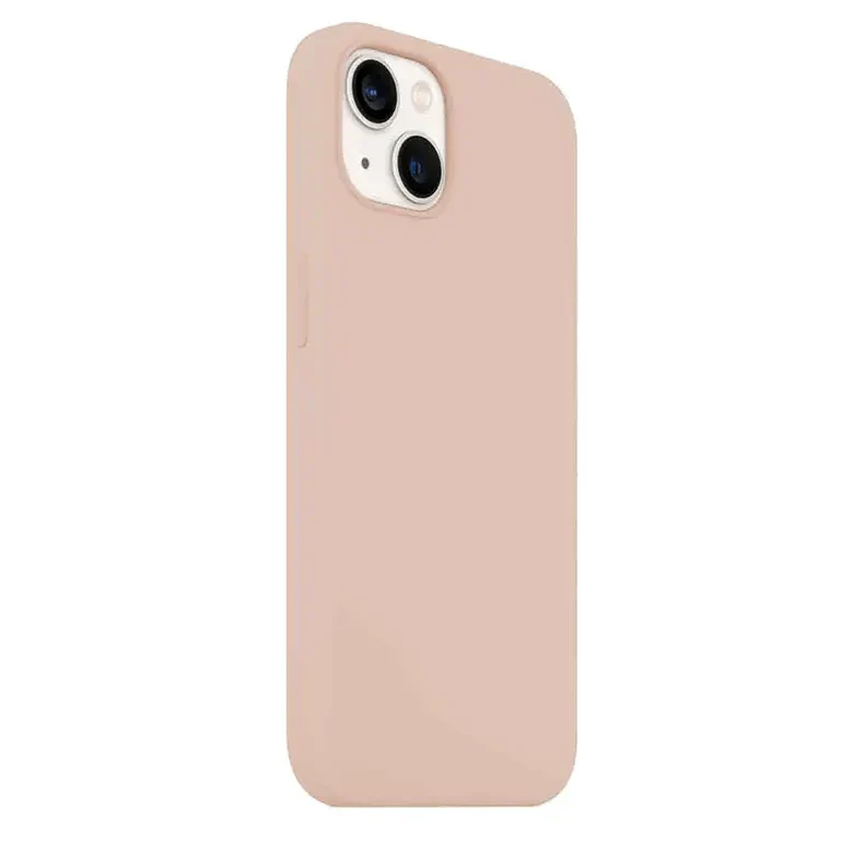 Liquid Silicone inner microfiber Case for iPhone 13 Pro Max iPhone 13 Pro Max peach Cases & Covers