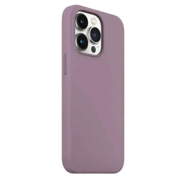 Liquid Silicone inner microfiber Case for iPhone 13 Pro Max iPhone 13 Pro Max purple Cases & Covers
