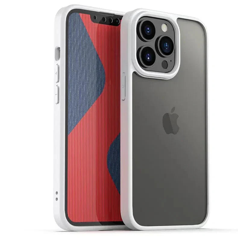 Guardian Series Matte Finish Hard Case for iPhone 12 Pro Max iPhone 12 Pro Max White Cases & Covers