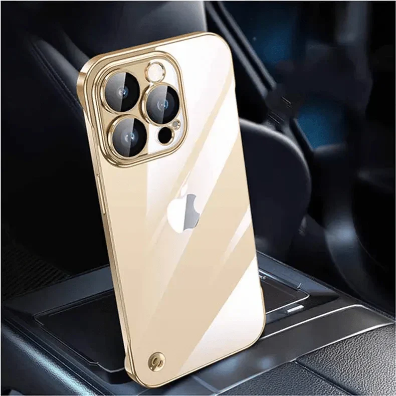 Rimless Slim Frameless Clear Hard Case for iPhone 13 Cases & Covers