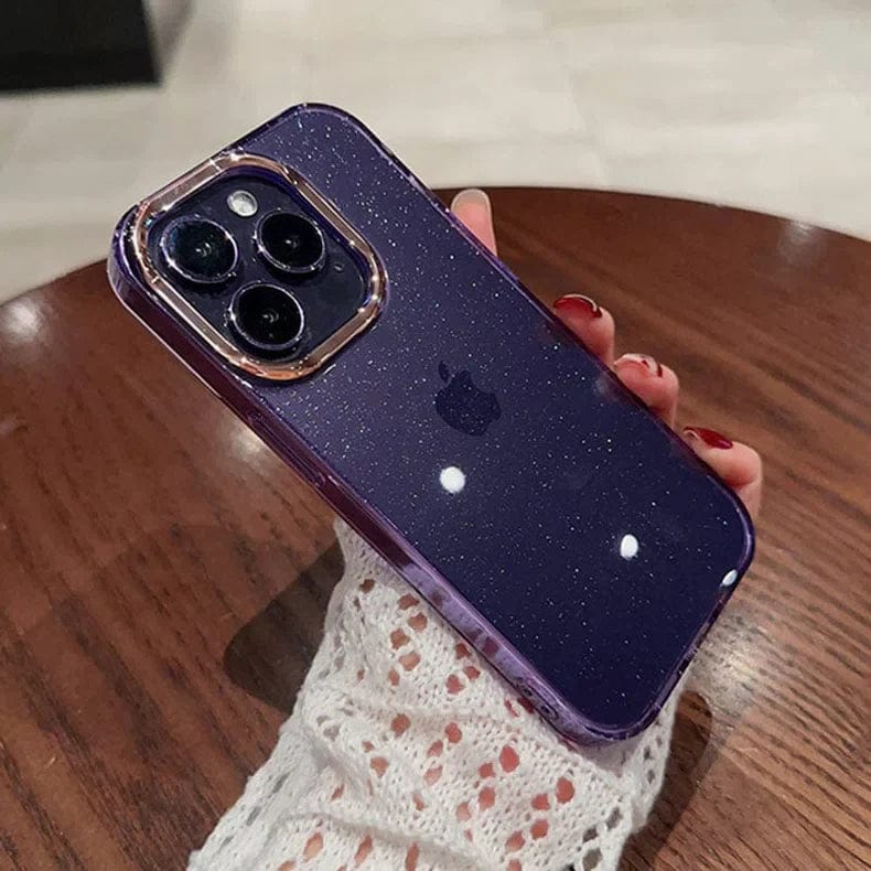 Fashion Bling Glitter Translucent Case for iPhone 16 Plus Cases & Covers