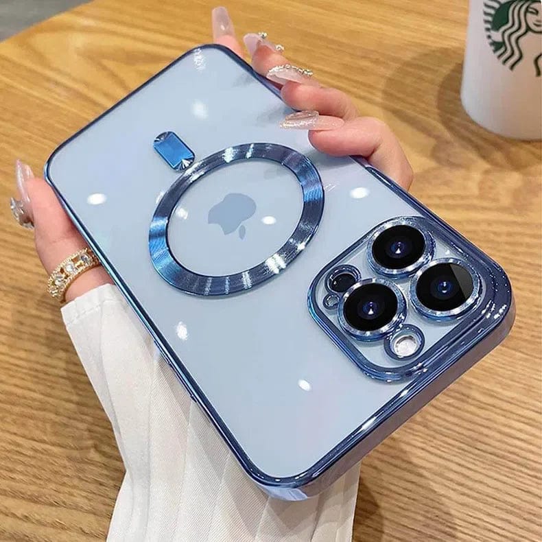 Camera Lens Protective Magsafe Case for iPhone 13 iPhone 13 sierra-blue with magsafe