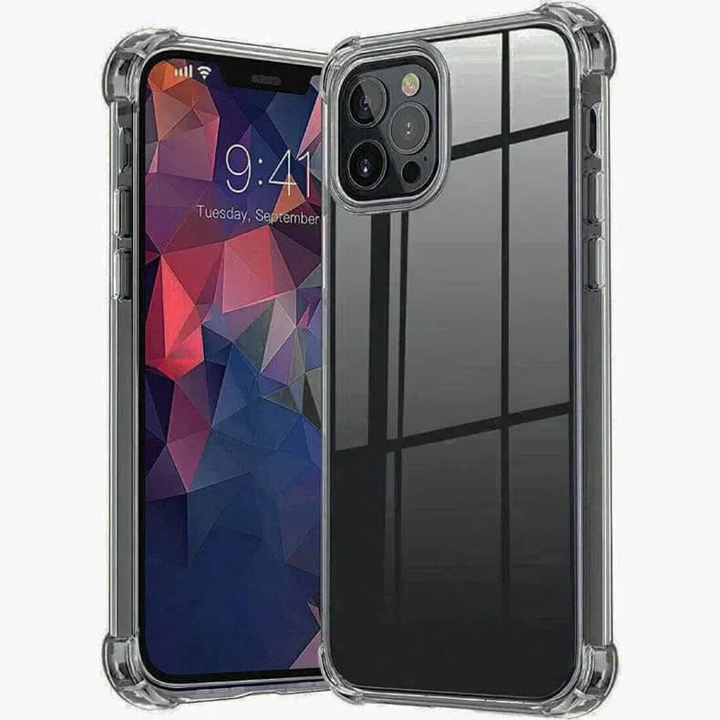 360 Degree Shockproof Soft TPU Case for iPhone 14 Pro iPhone 14 Pro Smoke Cases & Covers