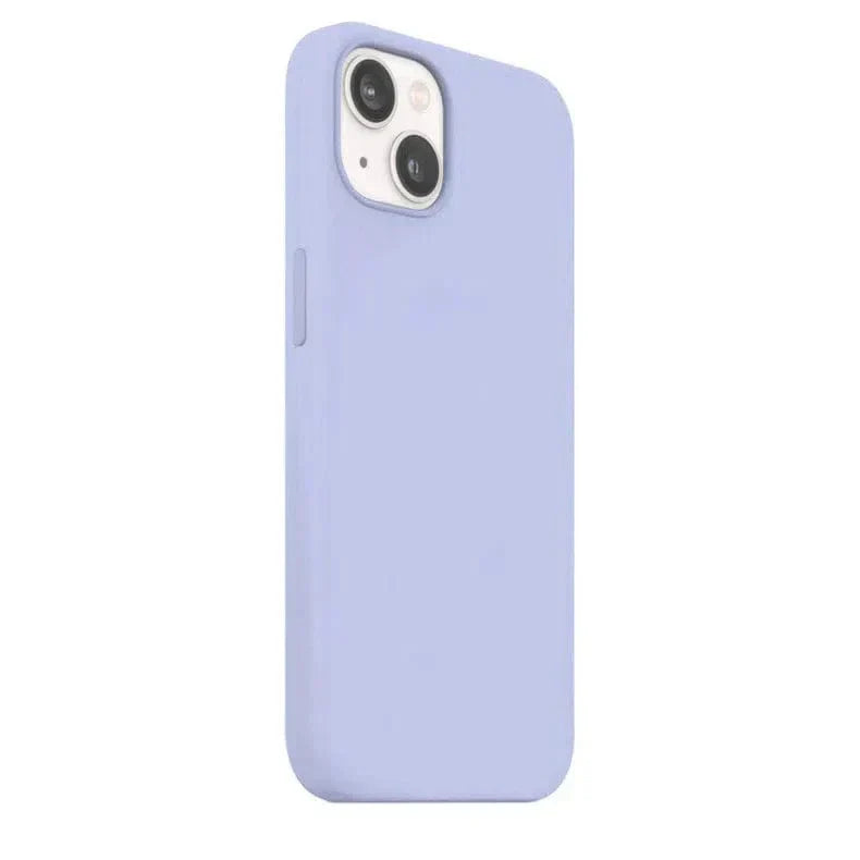 Liquid Silicone inner microfiber Case for iPhone 15 Pro Max iPhone 15 Pro Max baby-blue Cases & Covers