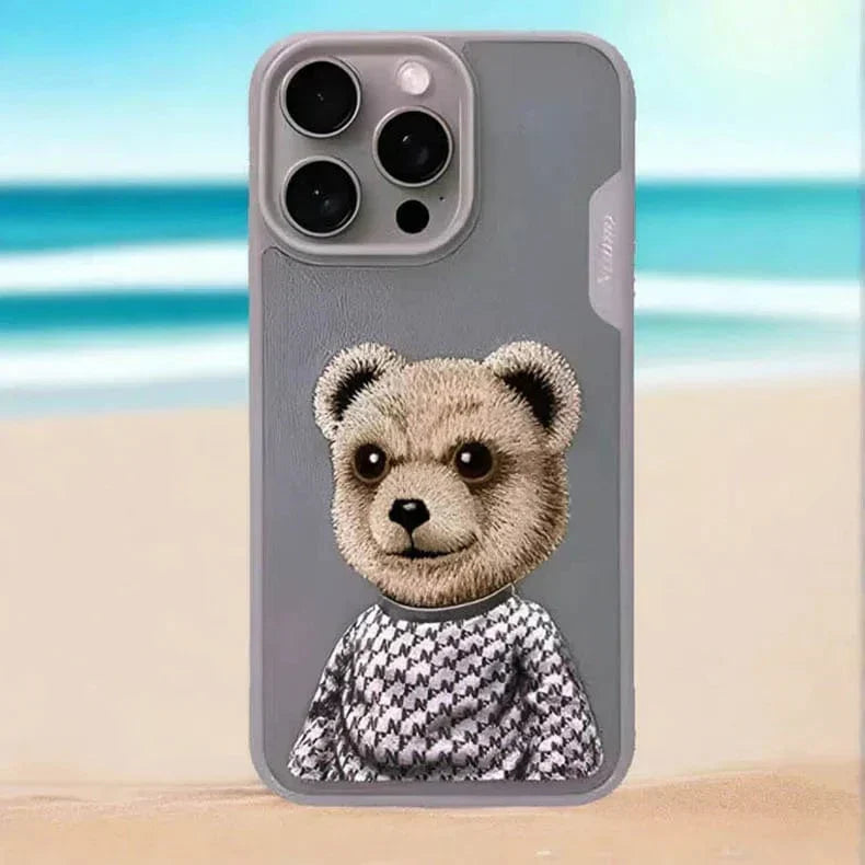 Nimmy 3D Embroided Hard Case for iPhone 16 Pro Cases & Covers