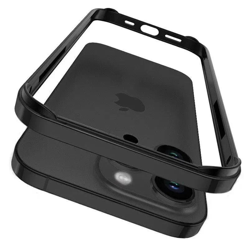 Metal Reinforced Aluminum Frame Case for iPhone 16 Plus Cases & Covers