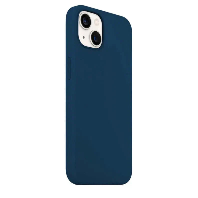 Liquid Silicone inner microfiber Case for iPhone 15 Pro Max iPhone 15 Pro Max denim-blue Cases & Covers