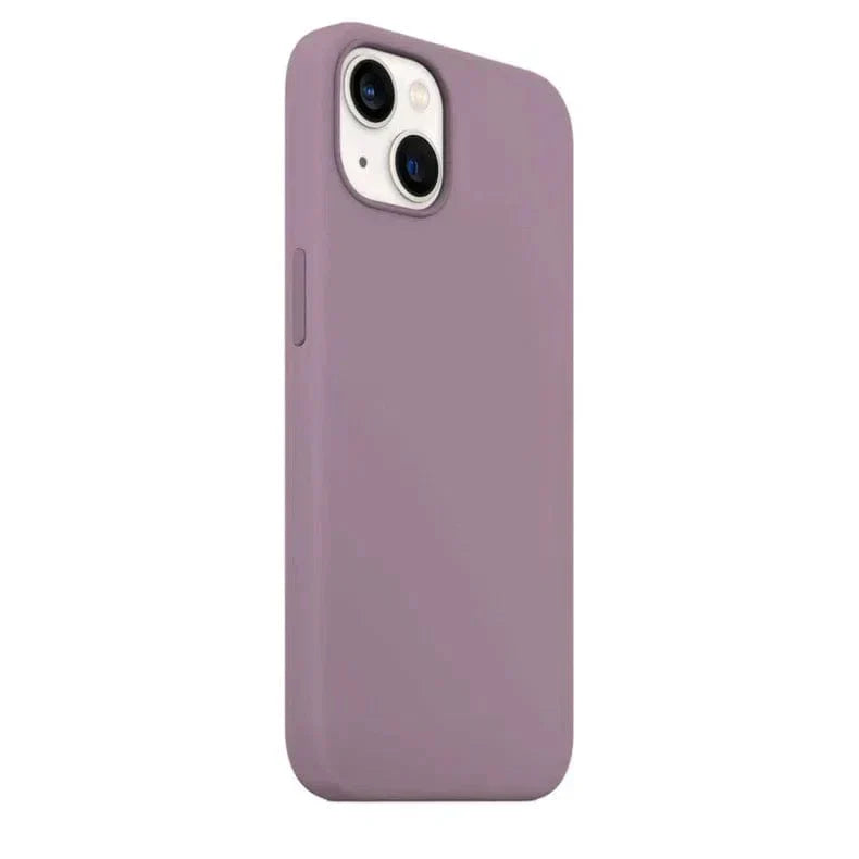 Liquid Silicone inner microfiber Case for iPhone 15 Plus iPhone 15 Plus purple Cases & Covers