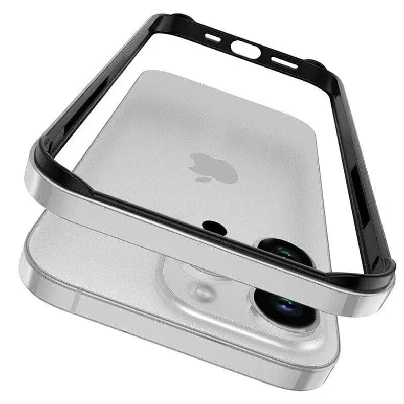 Metal Reinforced Aluminum Frame Case for iPhone 16 Plus Cases & Covers
