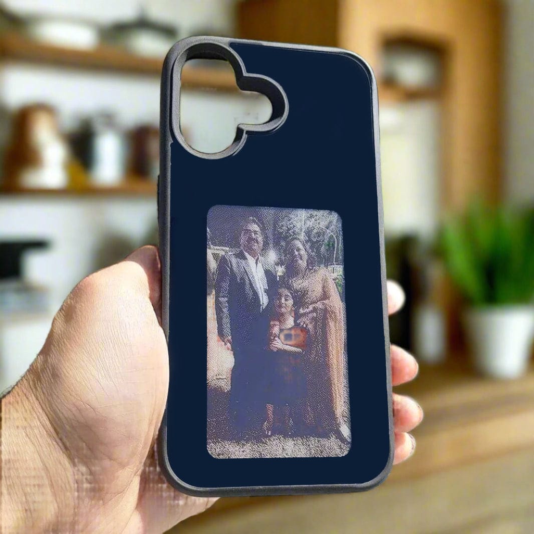 DIY E-Ink NFC Transmission PC Hard Case for iPhone 15 Pro iPhone 15 Pro black Cases & Covers