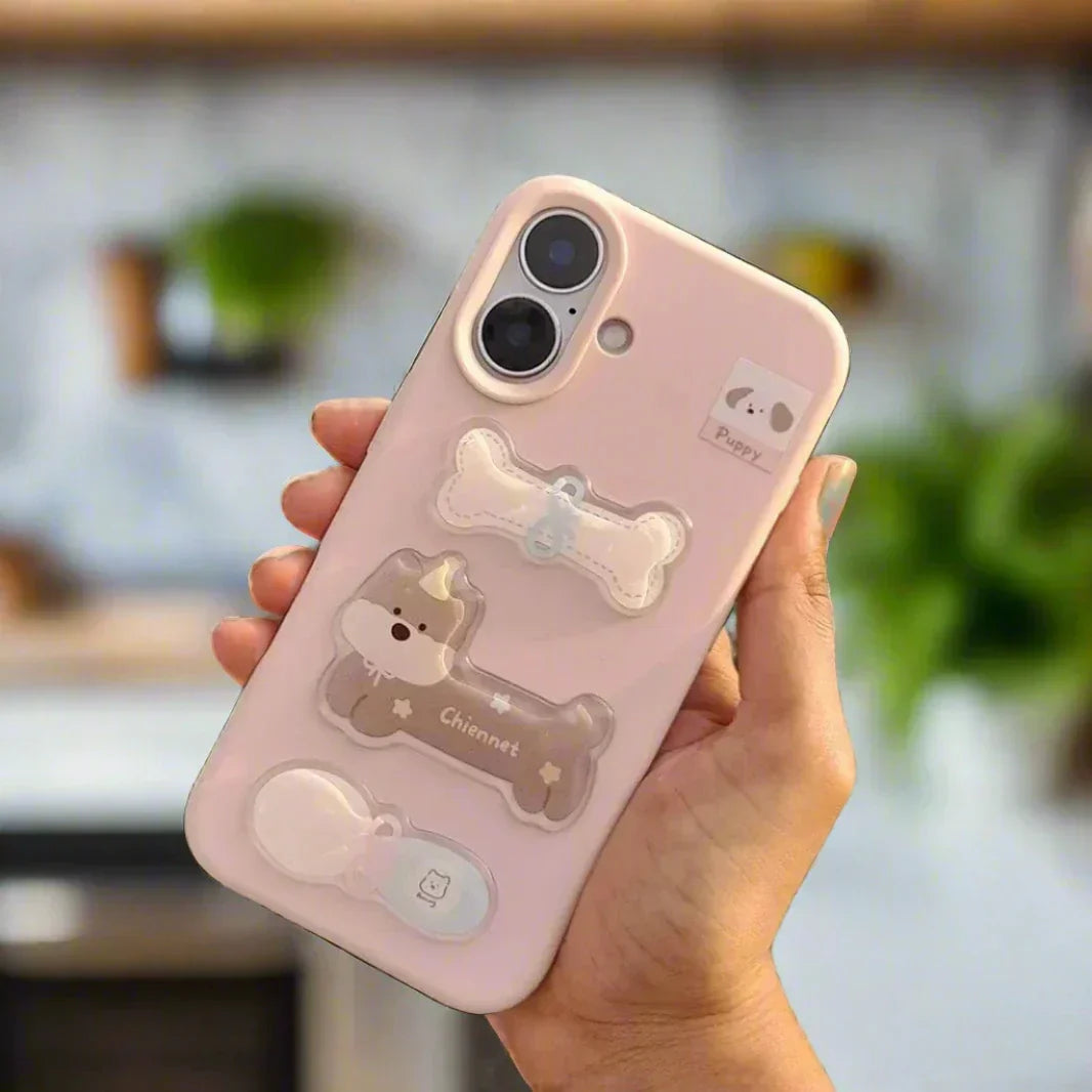 Cute 3D Patterns Silicone TPU Case for iPhone 12 Cases & Covers