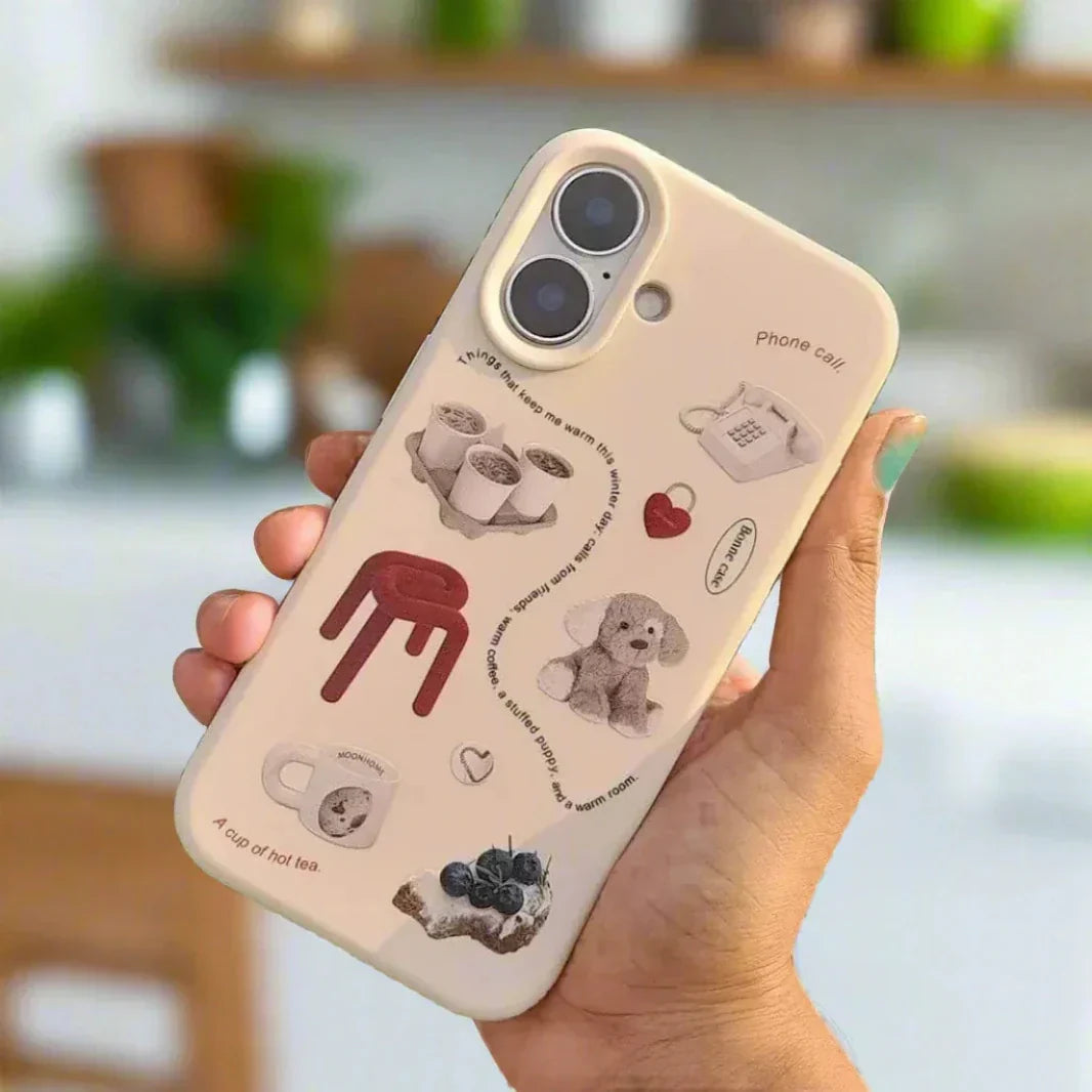 Cute 3D Patterns Silicone TPU Case for iPhone 12 Cases & Covers