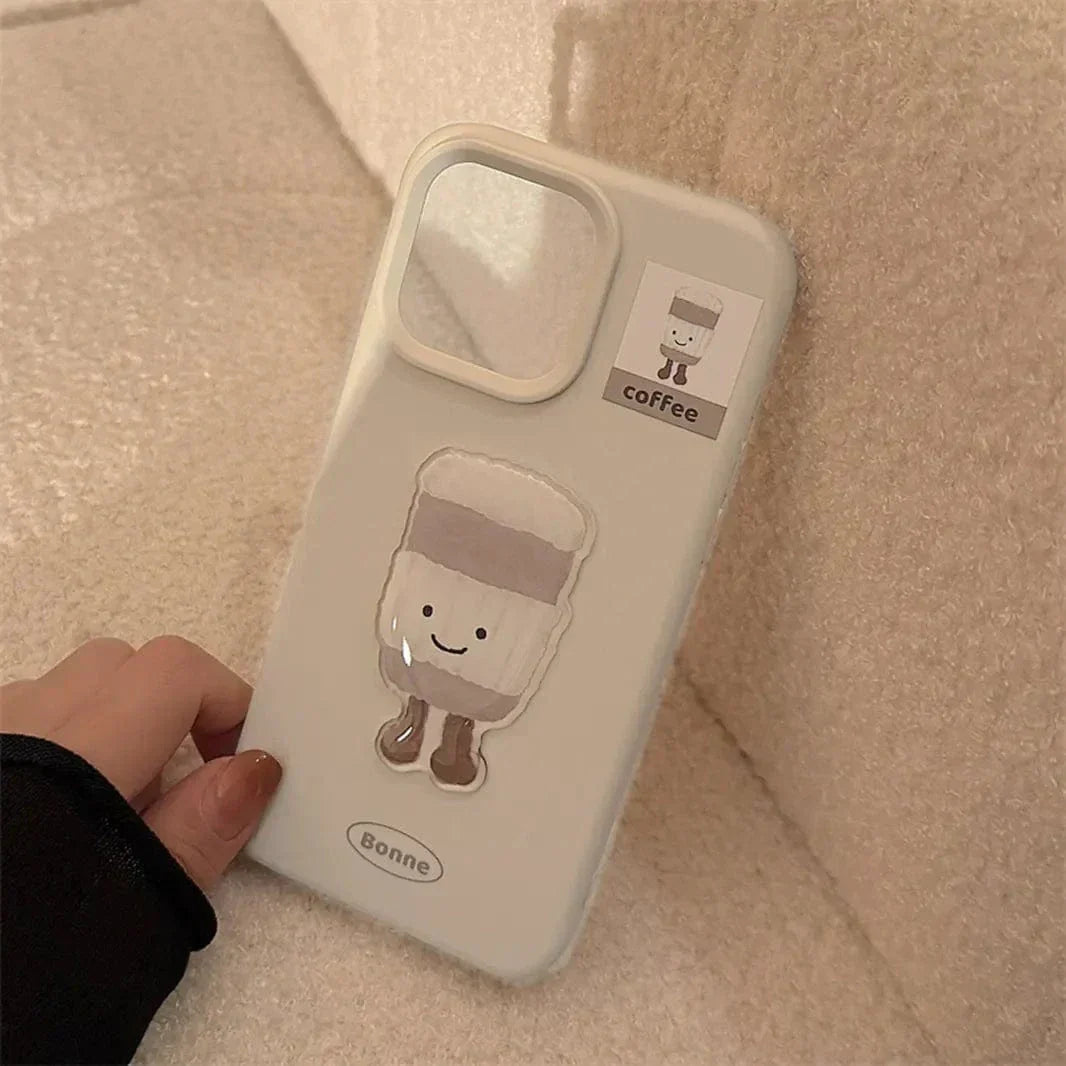 Cute 3D Patterns Silicone TPU Case for iPhone 12 Cases & Covers