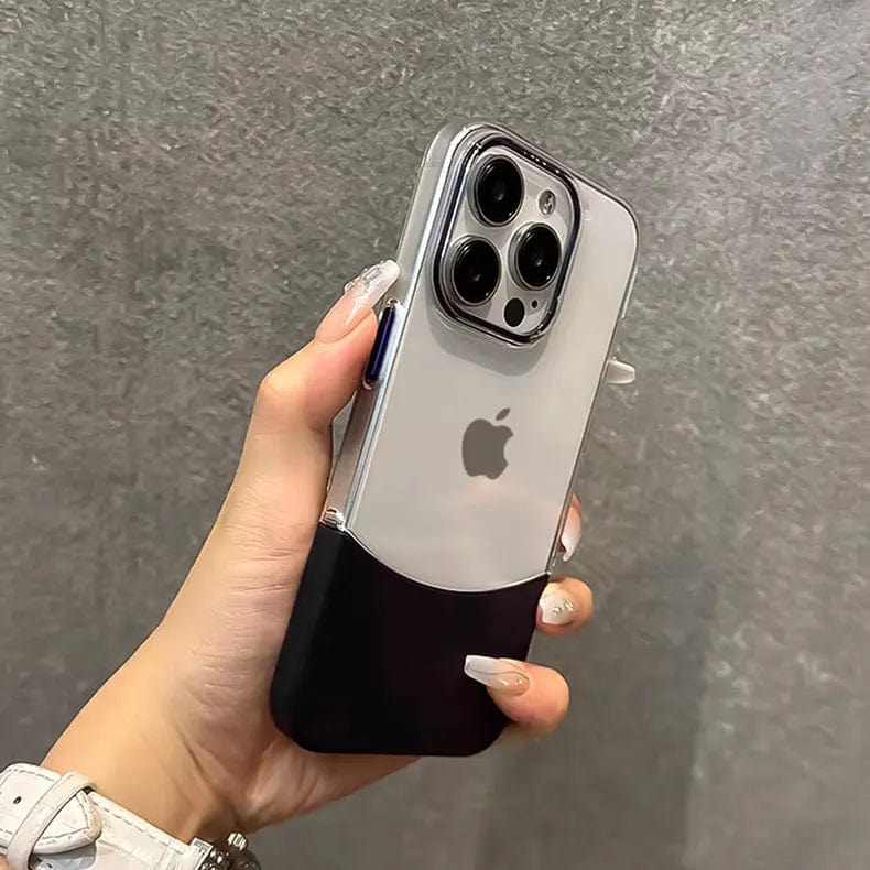 Snapsplit Crystal Clear Magsafe Hard Case for iPhone 15 Pro Max iPhone 15 Pro Max black without magsafe Cases & Covers