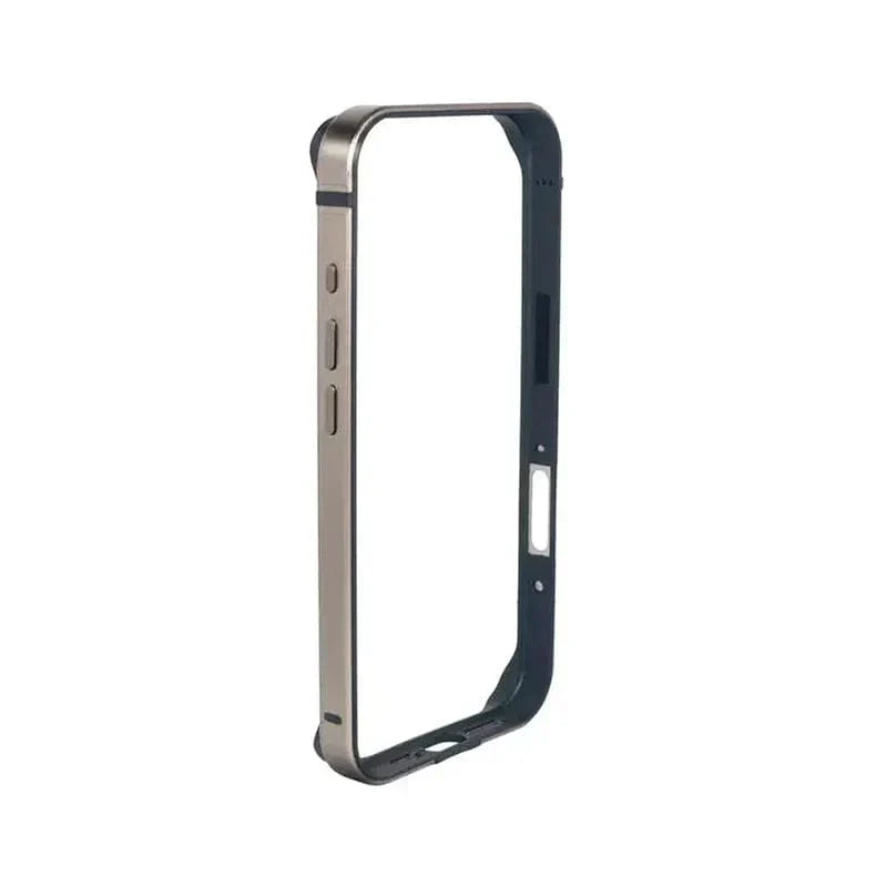 Metal Reinforced Aluminum Frame Case for iPhone 16 Plus iPhone 16 Plus natural-titanium Cases & Covers