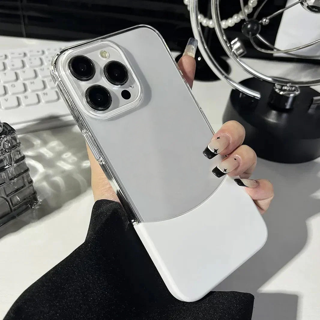 Snapsplit Crystal Clear Magsafe Hard Case for iPhone 15 Pro Max iPhone 15 Pro Max white without magsafe Cases & Covers