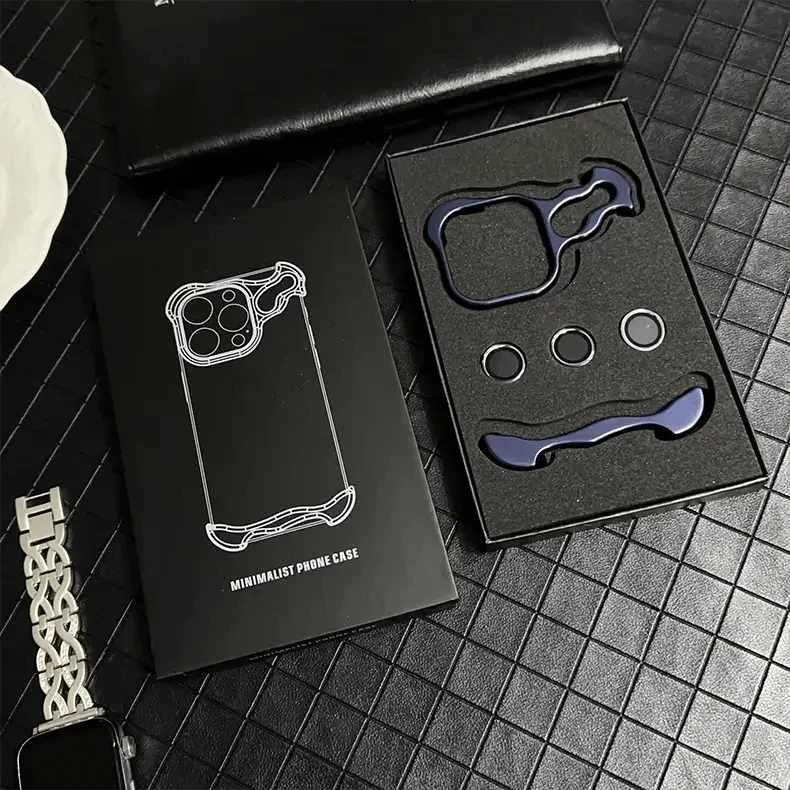 Minimalist Frame Camera Lens Protector Case for iPhone 15 Pro Cases & Covers