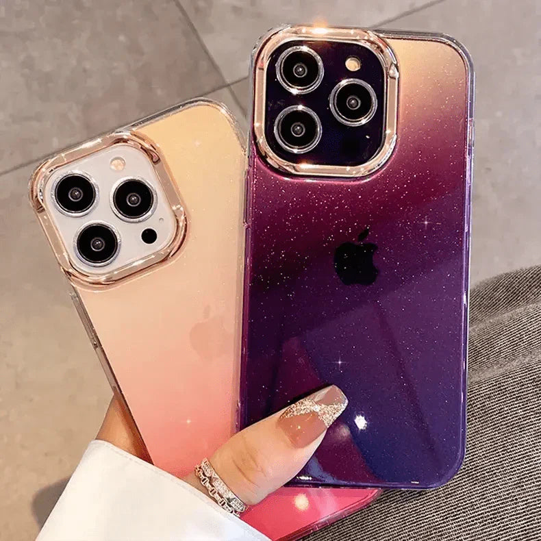 Fashion Bling Glitter Translucent Case for iPhone 16 Plus Cases & Covers