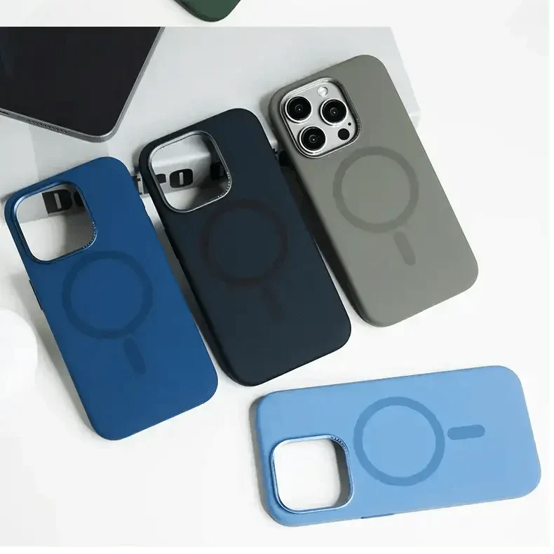 Liquid Silicone Magsafe Hard Case for iPhone 15 Pro Max Cases & Covers