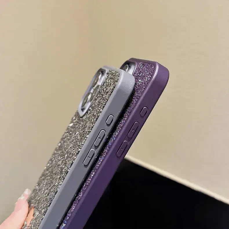 Luxury Glitter Diamond Bling Shockproof Hard Case for iPhone 15 Pro Cases & Covers