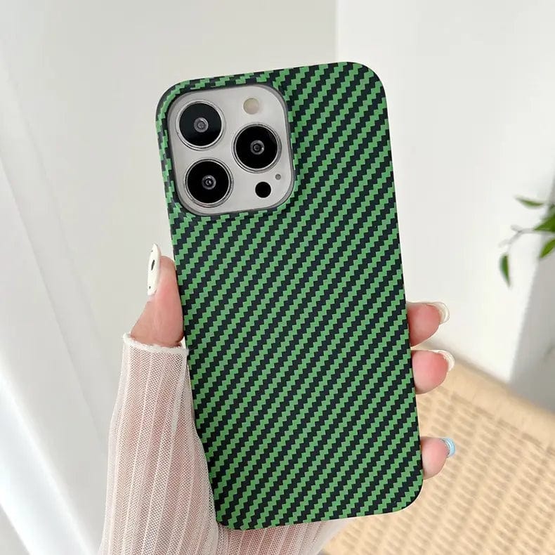 Carbon Fiber Texture Hard Slim Case for iPhone 11 Pro Max Cases & Covers