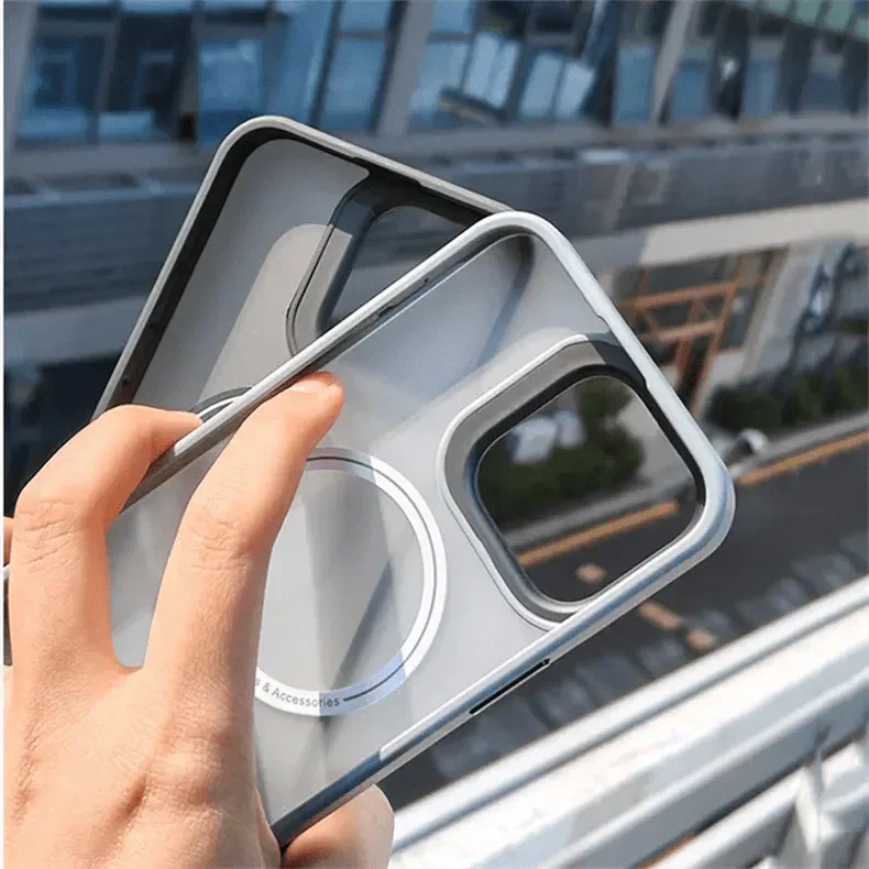 Magsafe Sleek Matte Hard Case for iPhone 15 Pro Cases & Covers