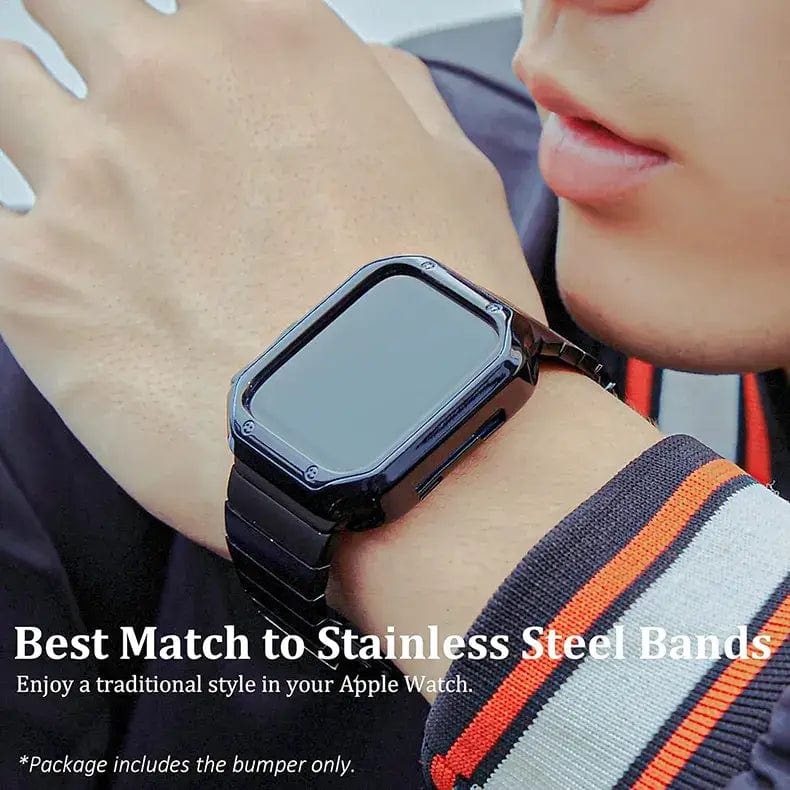 Luxury Armor 360 Degree Soft Body Bumper for Apple Watch Ultra 49mm Cases & Covers