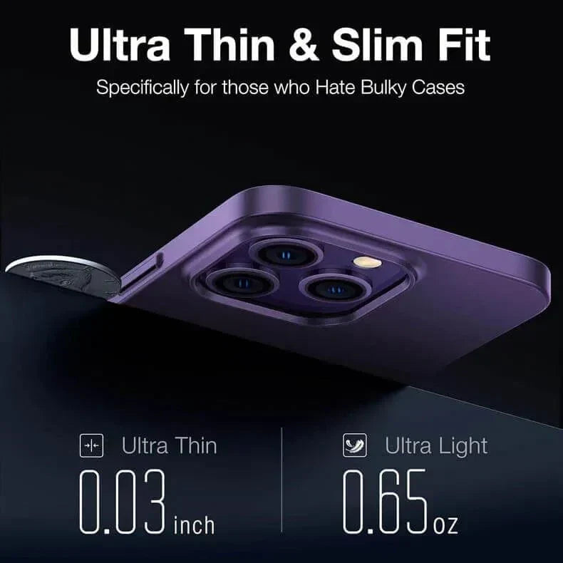 Slim Lightweight PC Hard Case for iPhone 13 Pro Cases & Covers