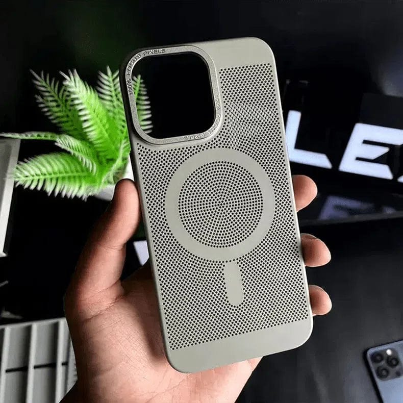 Breathable Heat-Dissipation Magsafe Case for iPhone 15 Pro Cases & Covers