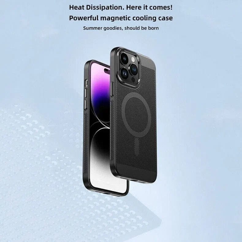 Breathable Heat-Dissipation Magsafe Case for iPhone 15 Pro Cases & Covers