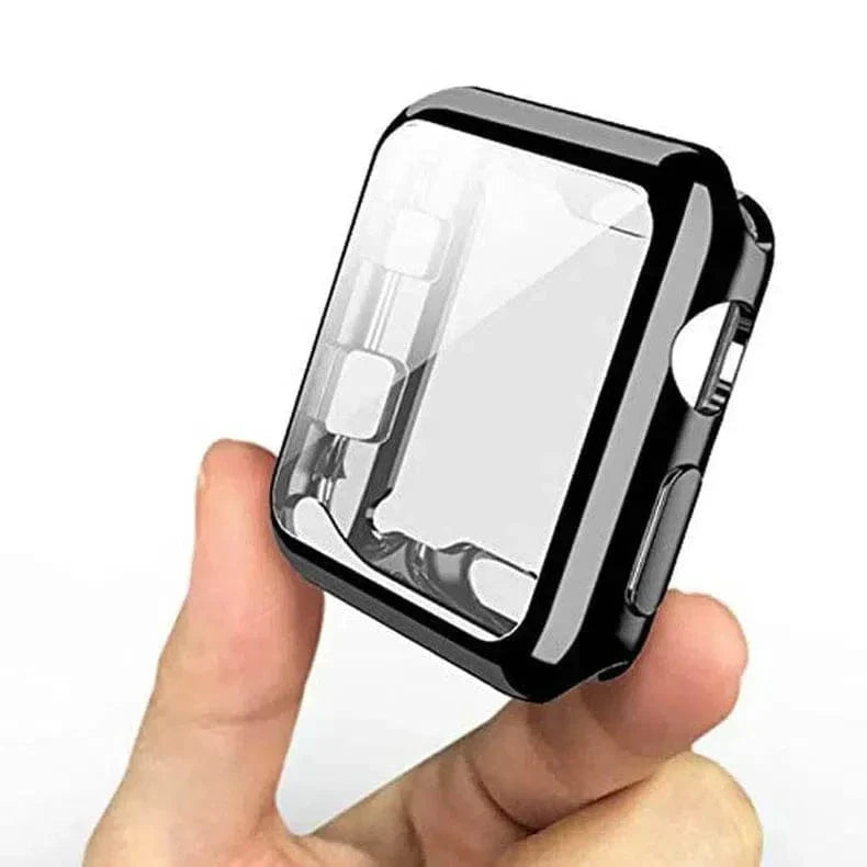 Soft Slim Shiny Full Body Screen Protector Cover for Apple Watch 44mm Cases & Covers